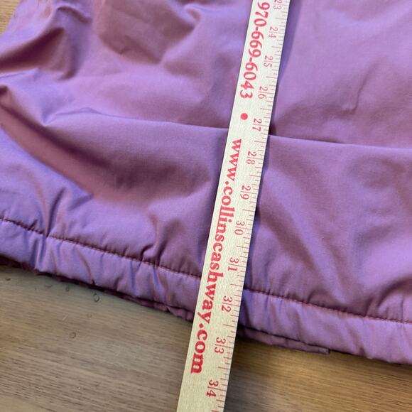 Women's Vintage 80's Woolrich Pink Flannel Lined Parka Jacket Coat Sz Medium VTG - Picture 11 of 11